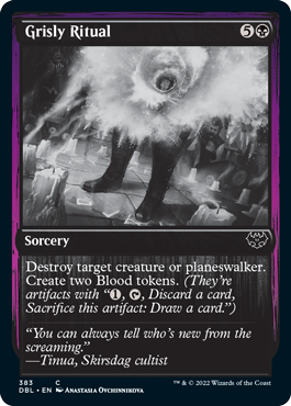 Grisly Ritual [Innistrad: Double Feature] | I Want That Stuff Brandon