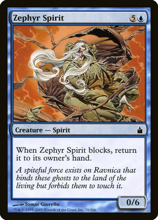 Zephyr Spirit [Ravnica: City of Guilds] | I Want That Stuff Brandon