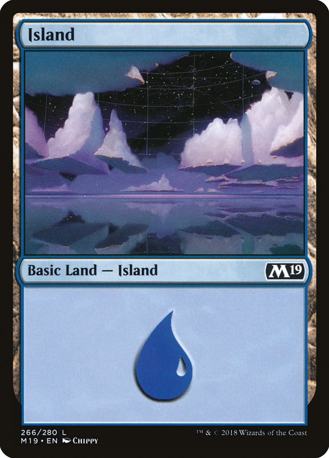 Island (266) [Core Set 2019] | I Want That Stuff Brandon