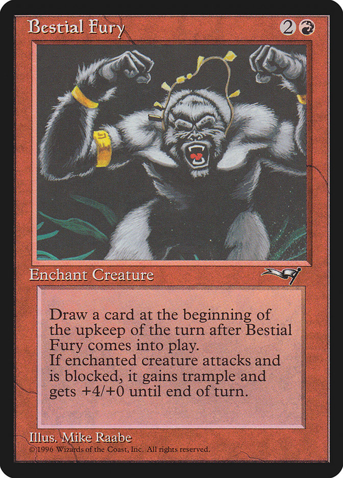 Bestial Fury (Fists Raised) [Alliances] | I Want That Stuff Brandon