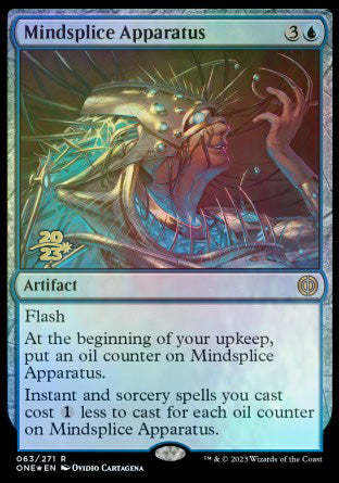 Mindsplice Apparatus [Phyrexia: All Will Be One Prerelease Promos] | I Want That Stuff Brandon