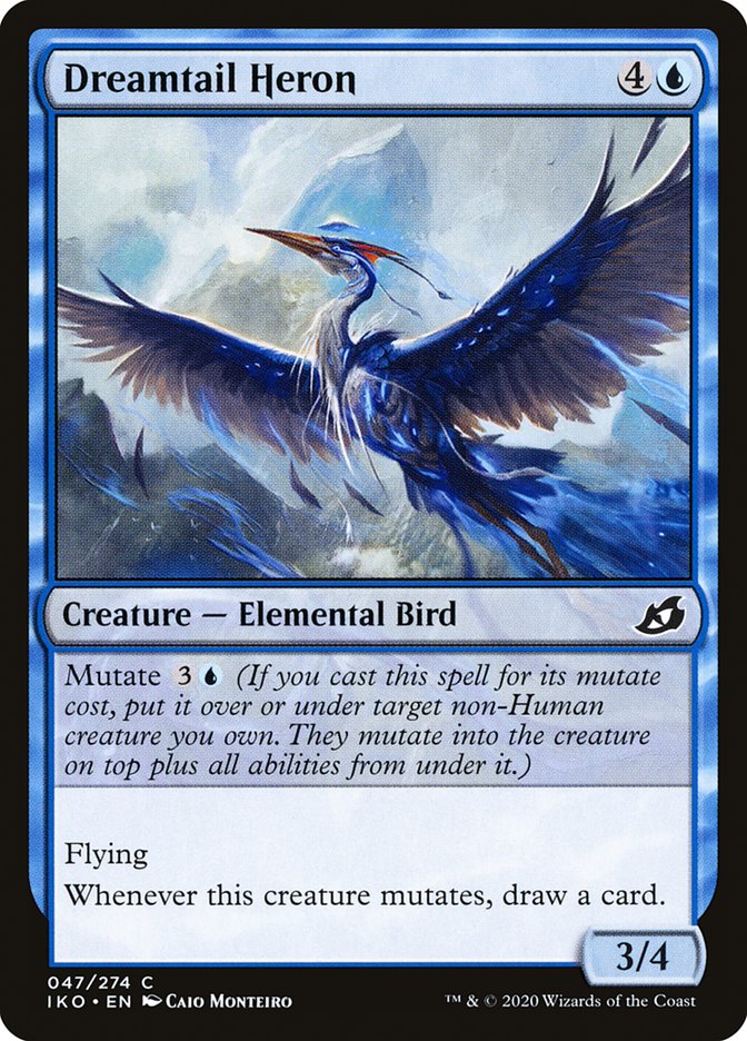 Dreamtail Heron [Ikoria: Lair of Behemoths] | I Want That Stuff Brandon