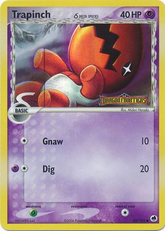 Trapinch (68/101) (Delta Species) (Stamped) [EX: Dragon Frontiers] | I Want That Stuff Brandon