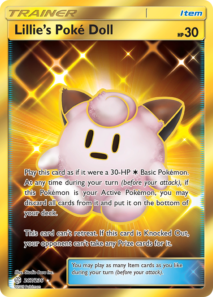 Lillie's Poke Doll (267/236) [Sun & Moon: Cosmic Eclipse] | I Want That Stuff Brandon