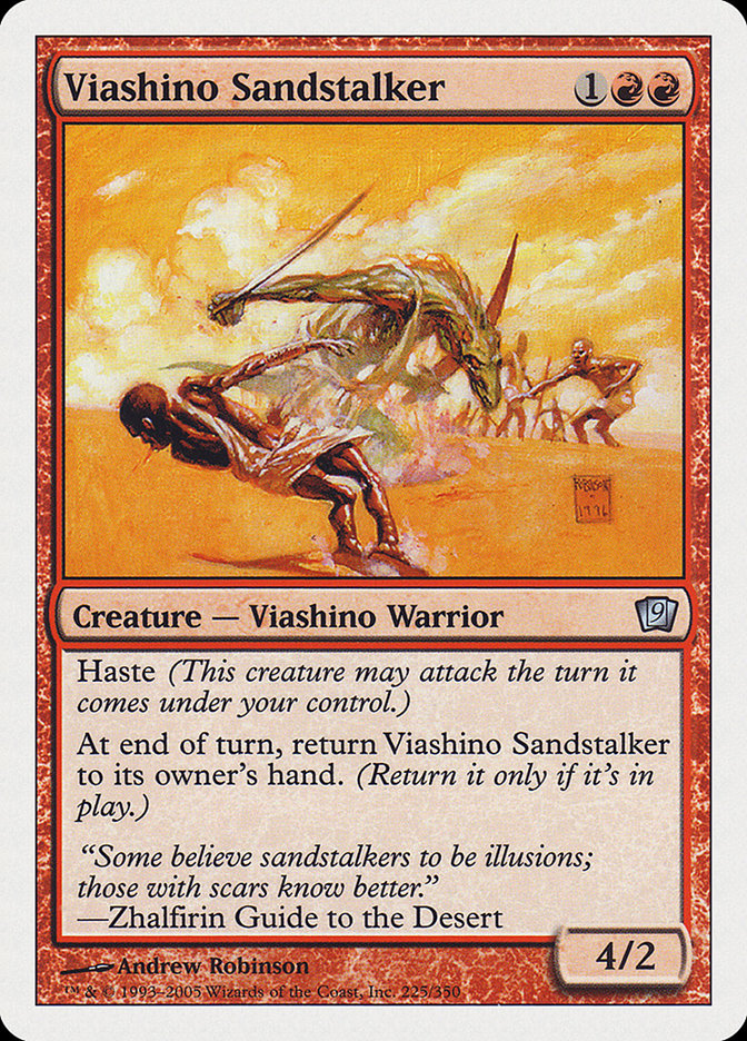 Viashino Sandstalker [Ninth Edition] | I Want That Stuff Brandon