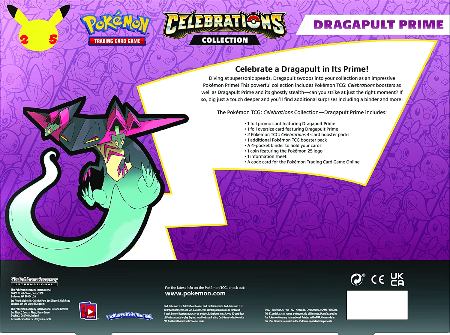 Celebrations: 25th Anniversary - Collection (Dragapult Prime) | I Want That Stuff Brandon
