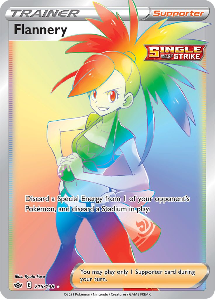 Flannery (215/198) [Sword & Shield: Chilling Reign] | I Want That Stuff Brandon