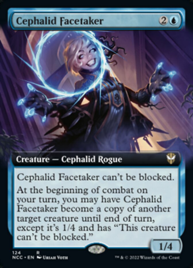 Cephalid Facetaker (Extended Art) [Streets of New Capenna Commander] | I Want That Stuff Brandon