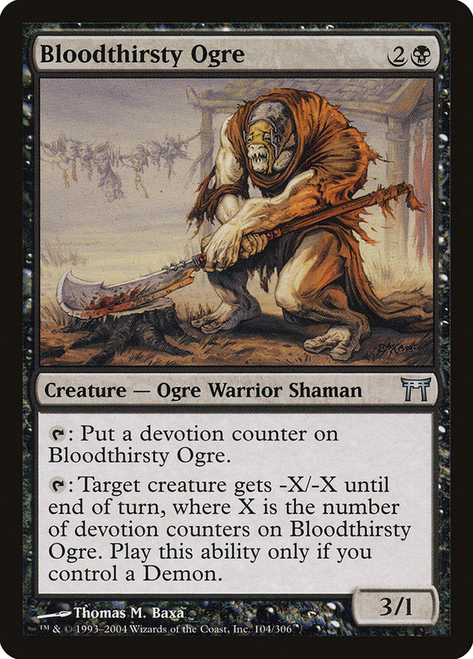 Bloodthirsty Ogre [Champions of Kamigawa] | I Want That Stuff Brandon