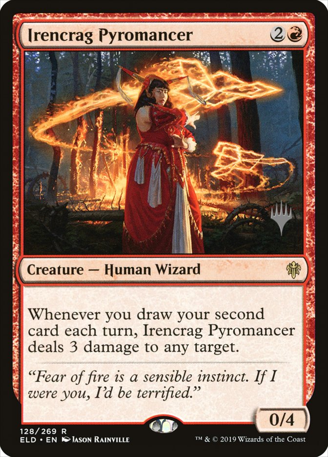 Irencrag Pyromancer (Promo Pack) [Throne of Eldraine Promos] | I Want That Stuff Brandon