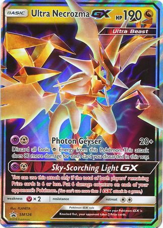 Ultra Necrozma GX (SM126) (Jumbo Card) [Sun & Moon: Black Star Promos] | I Want That Stuff Brandon