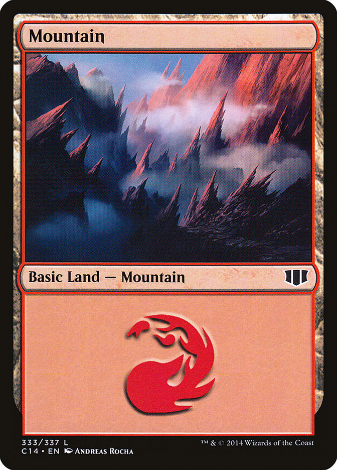 Mountain (333) [Commander 2014] | I Want That Stuff Brandon