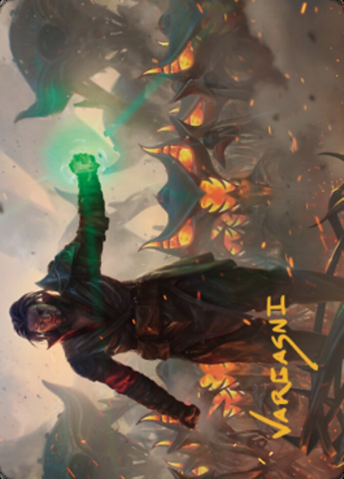 Mishra, Eminent One Art Card (Gold-Stamped Signature) [The Brothers' War Art Series] | I Want That Stuff Brandon