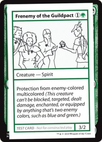 Frenemy of the Guildpact (2021 Edition) [Mystery Booster Playtest Cards] | I Want That Stuff Brandon