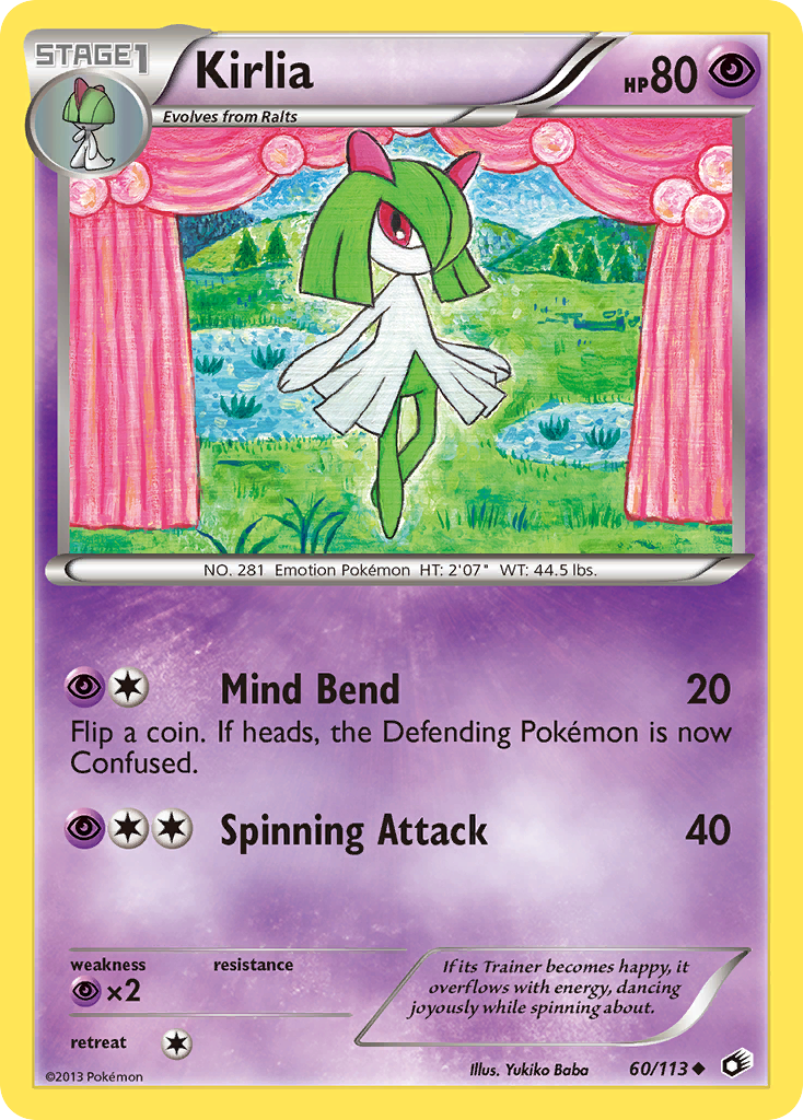 Kirlia (60/113) [Black & White: Legendary Treasures] | I Want That Stuff Brandon