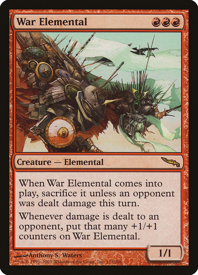 War Elemental [Mirrodin] | I Want That Stuff Brandon