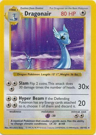 Dragonair (18/102) [Base Set Shadowless Unlimited] | I Want That Stuff Brandon