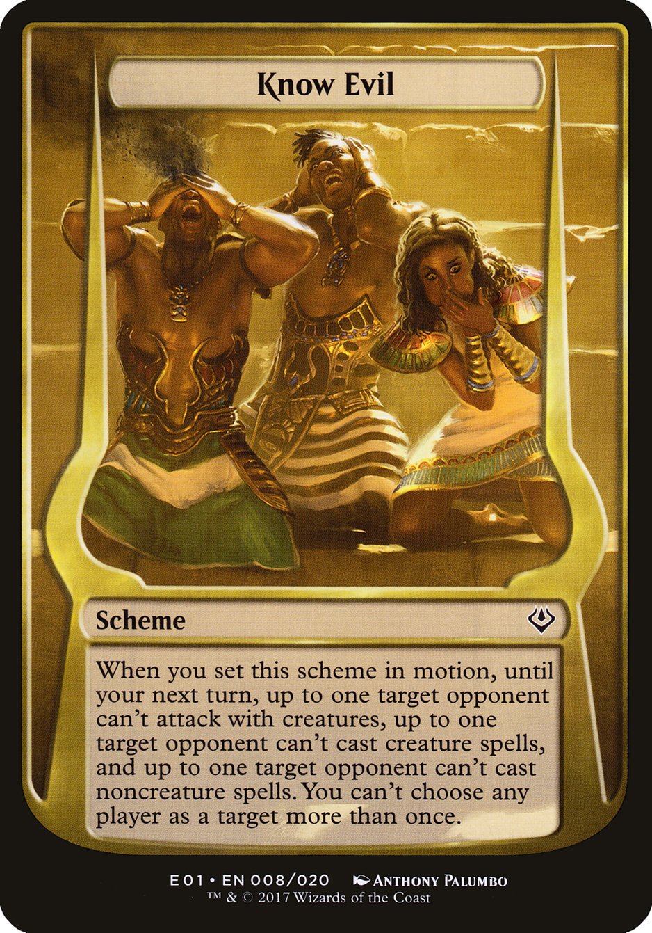 Know Evil (Schemes) [Archenemy: Nicol Bolas Schemes] | I Want That Stuff Brandon