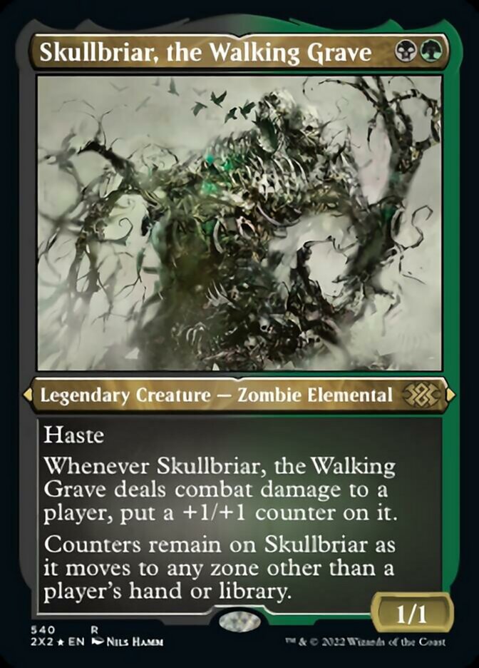 Skullbriar, the Walking Grave (Foil Etched) [Double Masters 2022] | I Want That Stuff Brandon