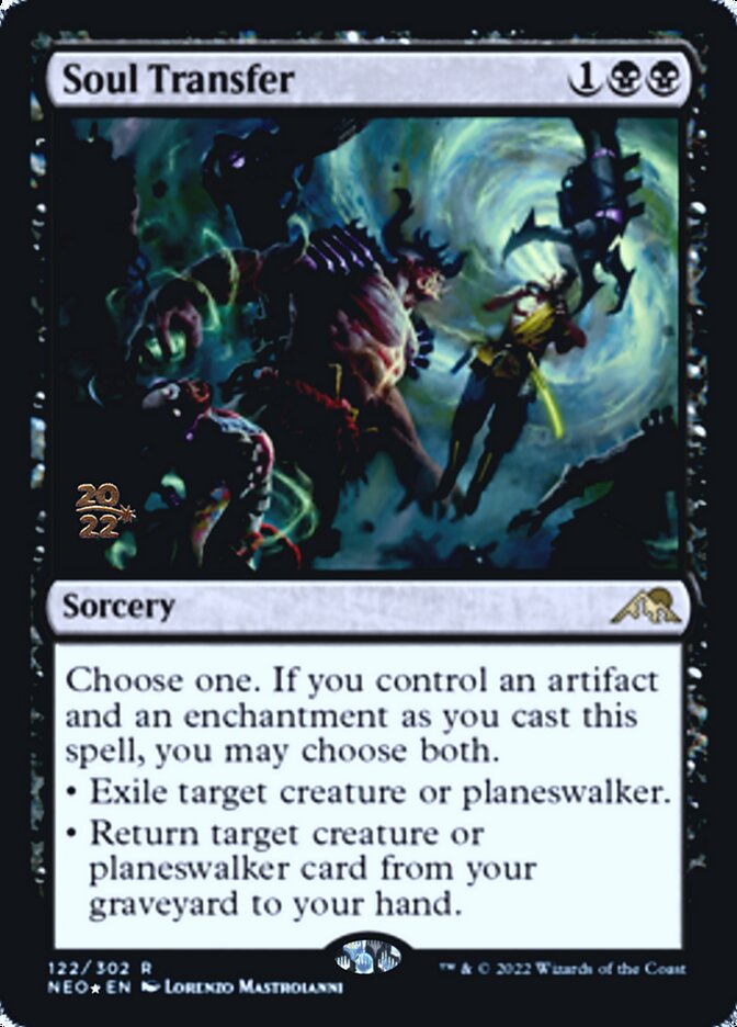 Soul Transfer [Kamigawa: Neon Dynasty Prerelease Promos] | I Want That Stuff Brandon