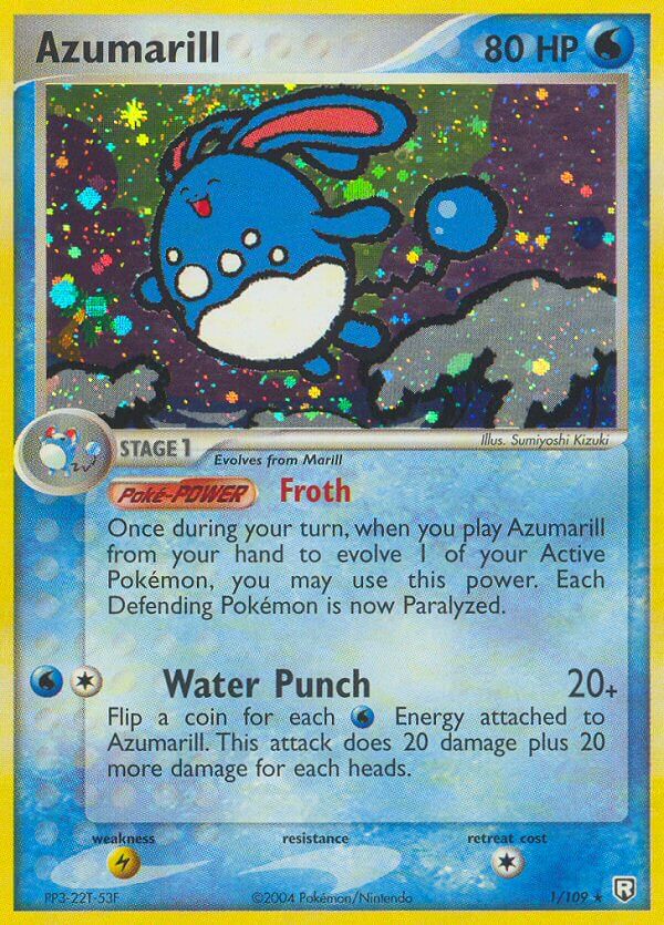 Azumarill (1/109) (Theme Deck Exclusive) [EX: Team Rocket Returns] | I Want That Stuff Brandon