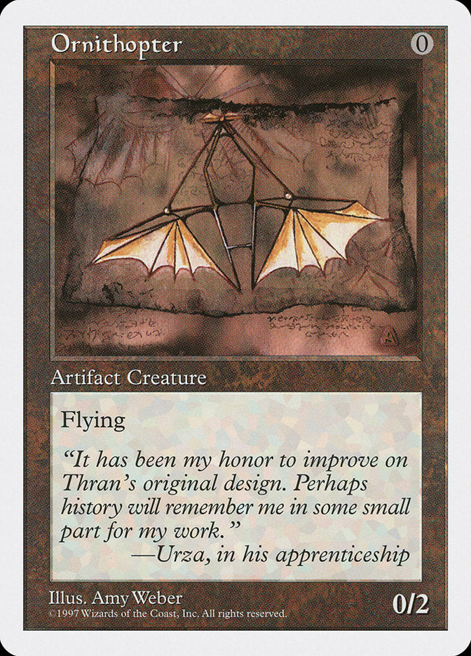 Ornithopter [Fifth Edition] | I Want That Stuff Brandon