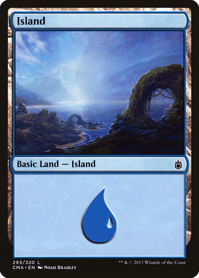 Island (293) [Commander Anthology] | I Want That Stuff Brandon