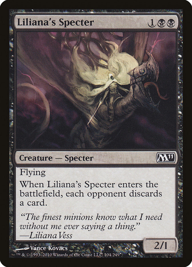 Liliana's Specter [Magic 2011] | I Want That Stuff Brandon