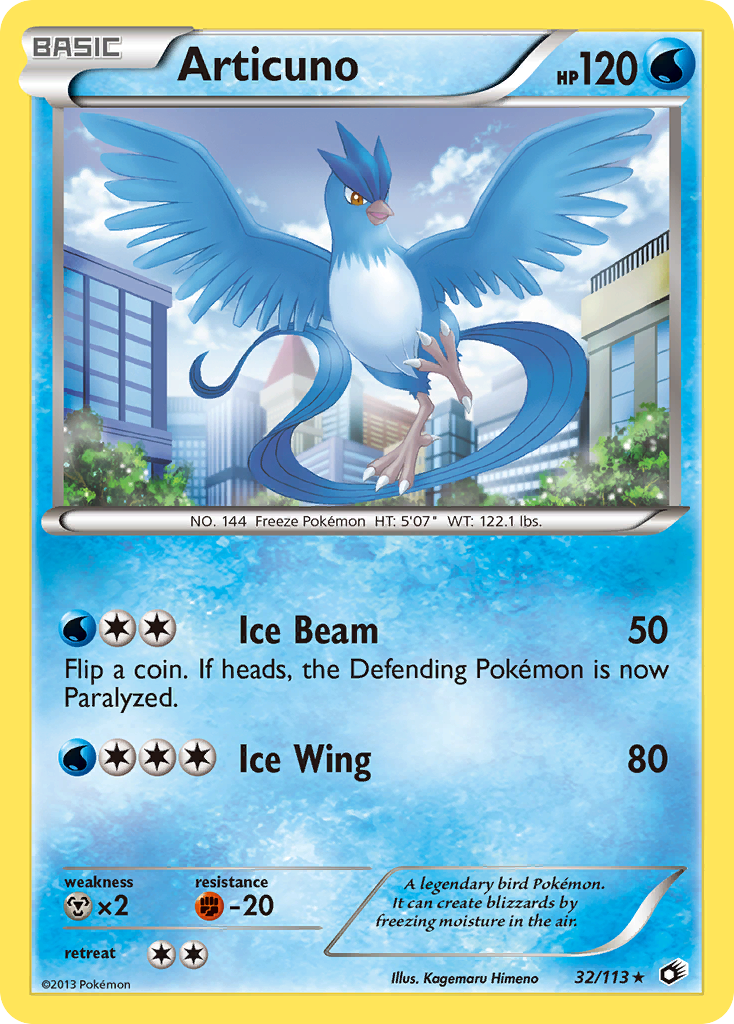 Articuno (32/113) [Black & White: Legendary Treasures] | I Want That Stuff Brandon