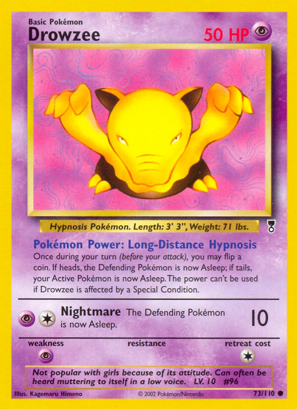 Drowzee (73/110) [Legendary Collection] | I Want That Stuff Brandon