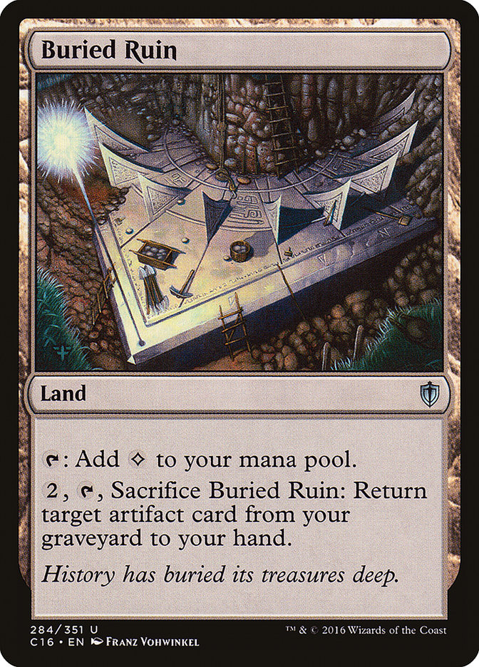 Buried Ruin [Commander 2016] | I Want That Stuff Brandon