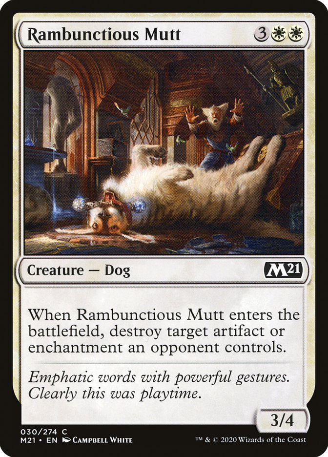 Rambunctious Mutt [Core Set 2021] | I Want That Stuff Brandon