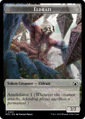 Eldrazi // Angel (4) Double-Sided Token [March of the Machine Commander Tokens] | I Want That Stuff Brandon