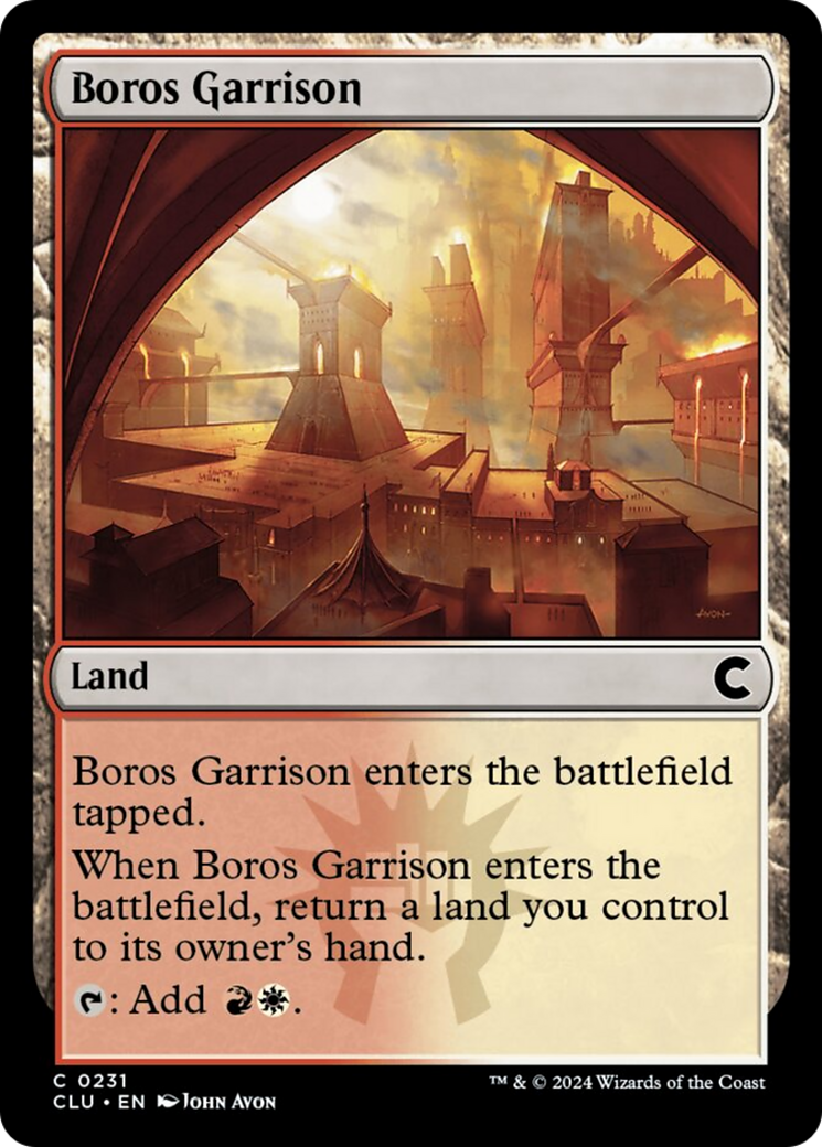 Boros Garrison [Ravnica: Clue Edition] | I Want That Stuff Brandon