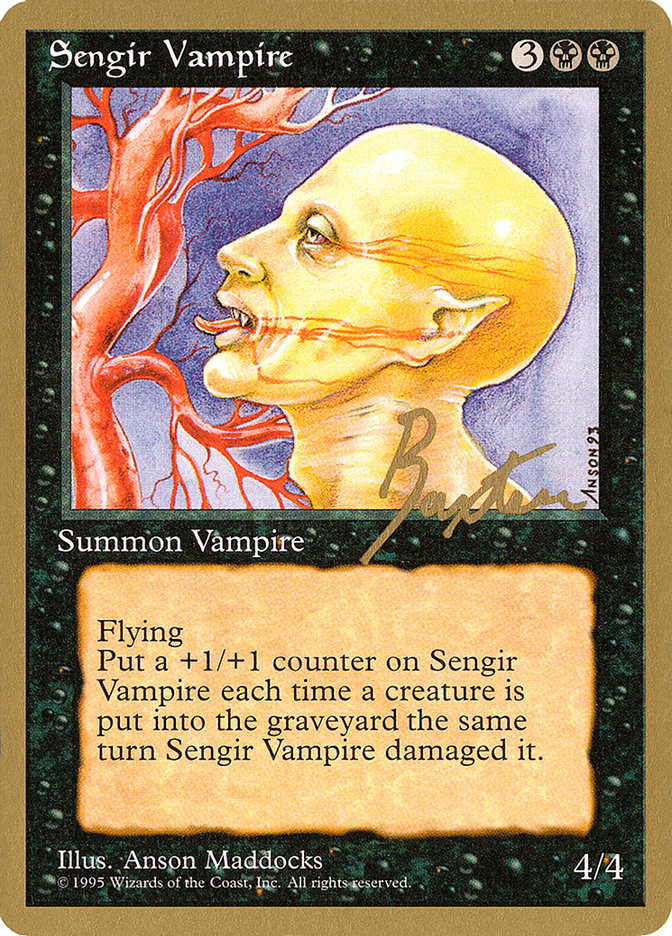 Sengir Vampire (George Baxter) [Pro Tour Collector Set] | I Want That Stuff Brandon