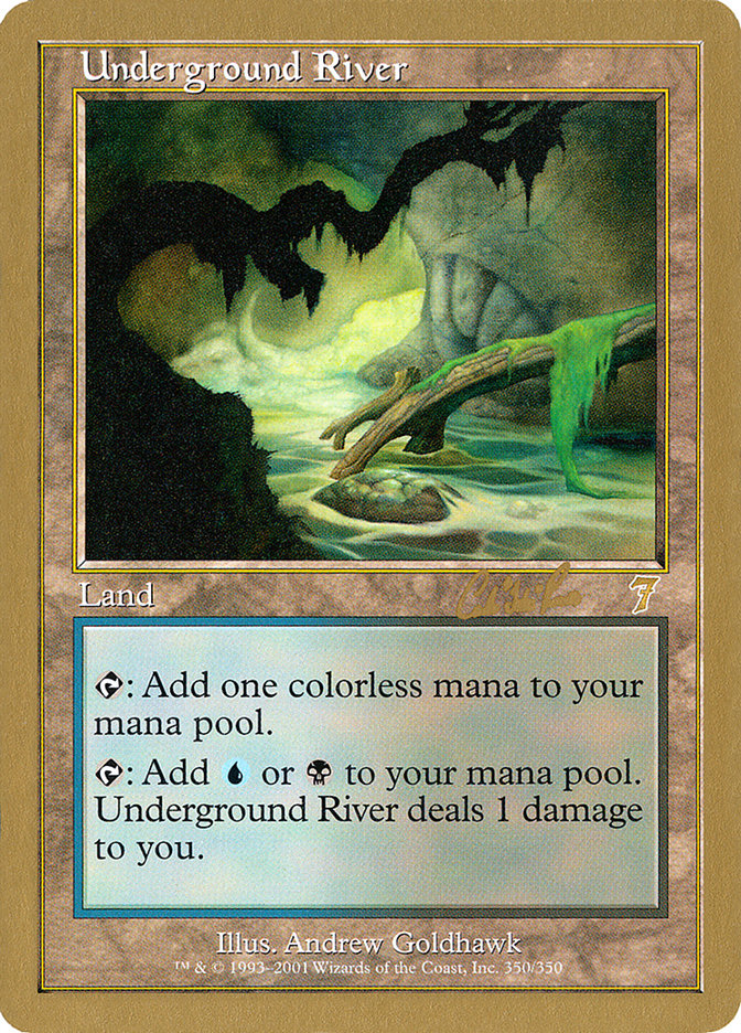 Underground River (Carlos Romao) [World Championship Decks 2002] | I Want That Stuff Brandon