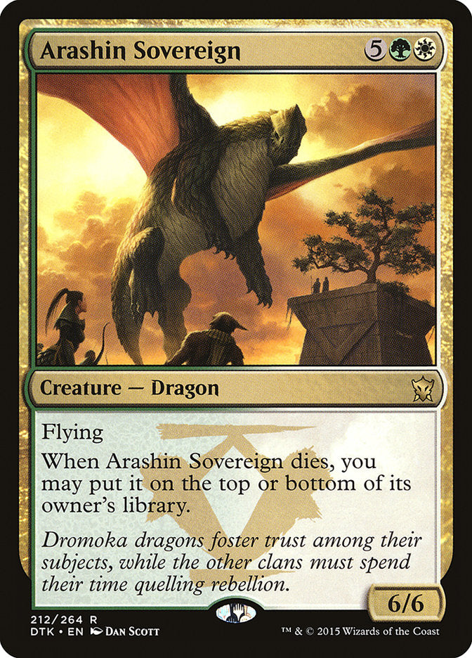 Arashin Sovereign [Dragons of Tarkir] | I Want That Stuff Brandon