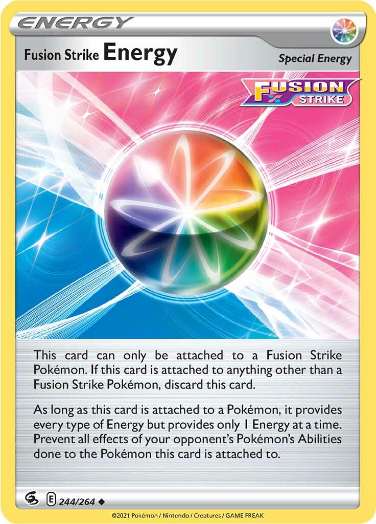 Fusion Strike Energy (244/264) [Sword & Shield: Fusion Strike] | I Want That Stuff Brandon