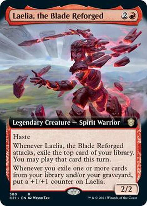 Laelia, the Blade Reforged (Extended Art) [Commander 2021] | I Want That Stuff Brandon