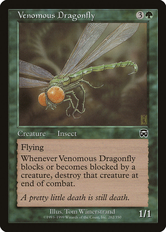Venomous Dragonfly [Mercadian Masques] | I Want That Stuff Brandon