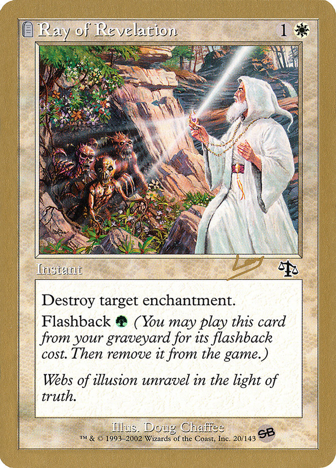 Ray of Revelation (Raphael Levy) (SB) [World Championship Decks 2002] | I Want That Stuff Brandon
