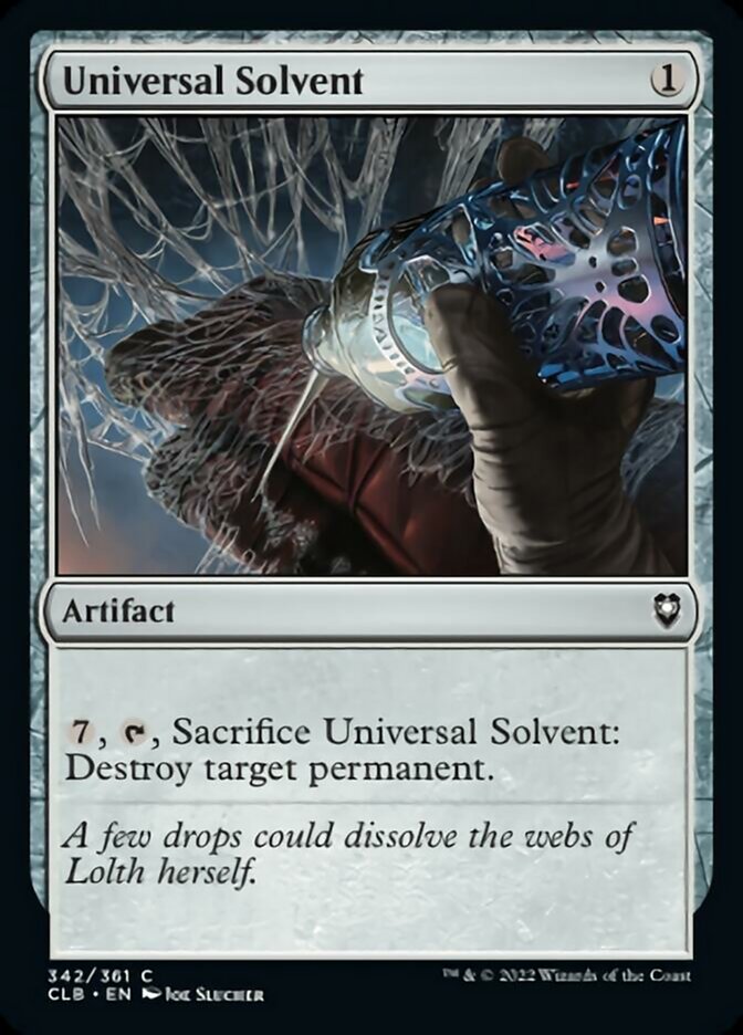 Universal Solvent [Commander Legends: Battle for Baldur's Gate] | I Want That Stuff Brandon