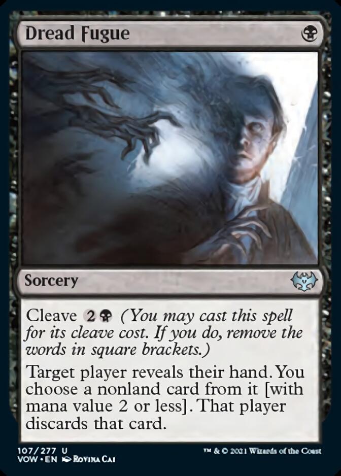 Dread Fugue [Innistrad: Crimson Vow] | I Want That Stuff Brandon