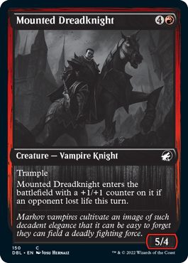 Mounted Dreadknight [Innistrad: Double Feature] | I Want That Stuff Brandon