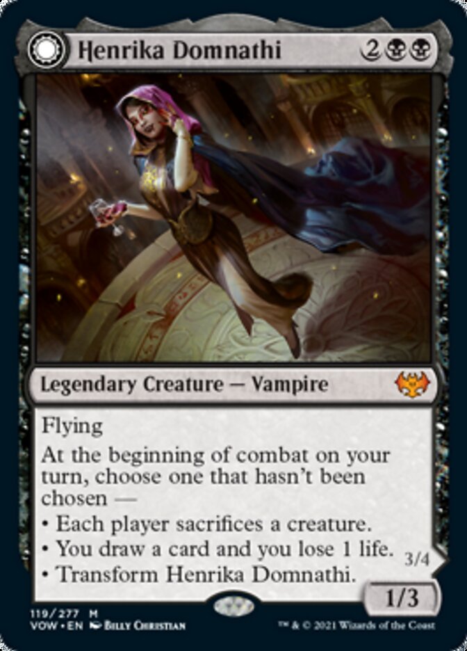 Henrika Domnathi // Henrika, Infernal Seer [Innistrad: Crimson Vow] | I Want That Stuff Brandon