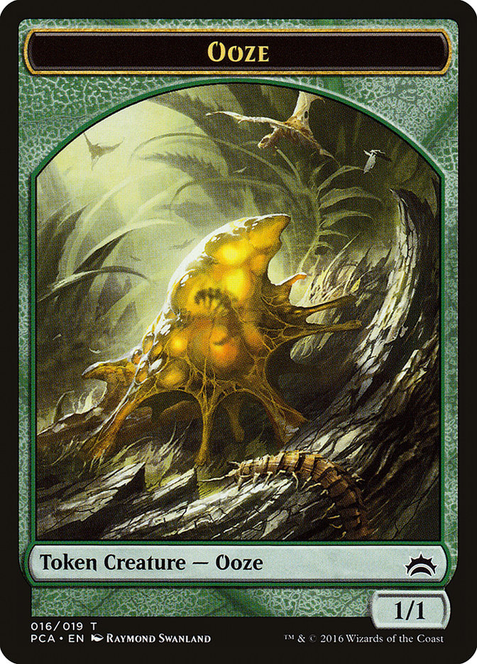 Plant // Ooze (016) Double-Sided Token [Planechase Anthology Tokens] | I Want That Stuff Brandon
