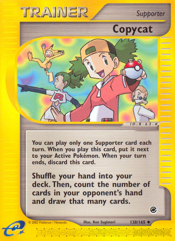 Copycat (138/165) [Expedition: Base Set] | I Want That Stuff Brandon