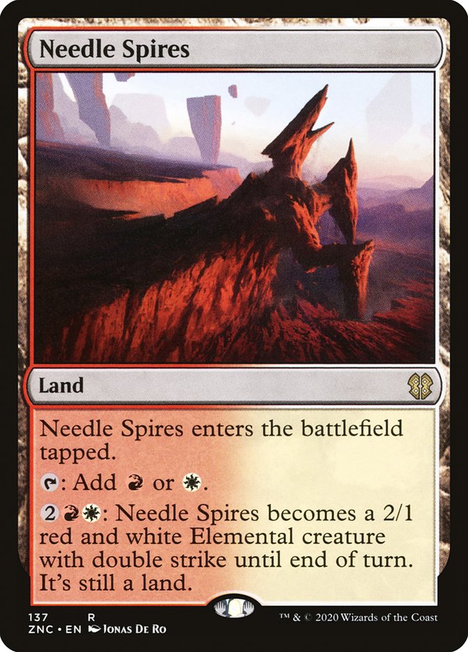 Needle Spires [Zendikar Rising Commander] | I Want That Stuff Brandon