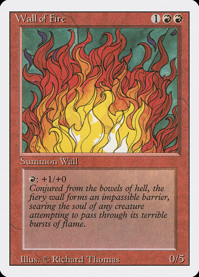 Wall of Fire [Revised Edition] | I Want That Stuff Brandon