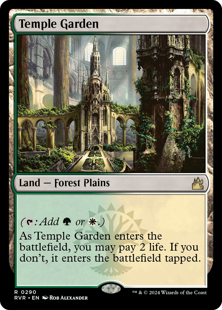 Temple Garden [Ravnica Remastered] | I Want That Stuff Brandon